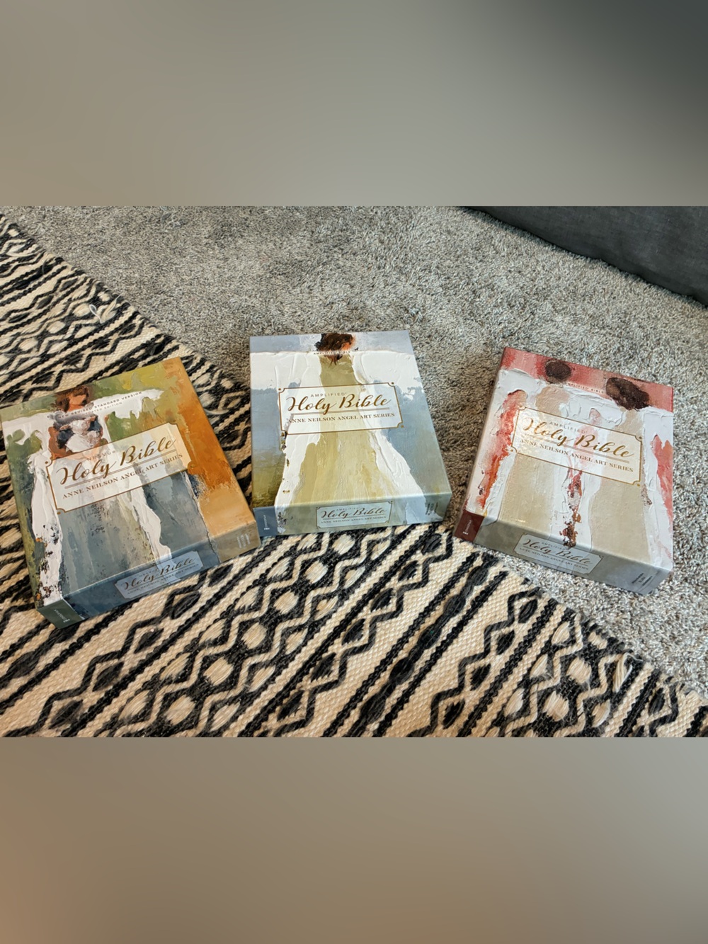 New Notetaking Bibles from Anne Neilson have arrived! NSV and Amplified. SALE!!